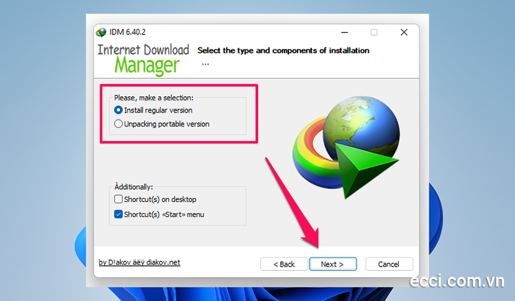 full setup và portable