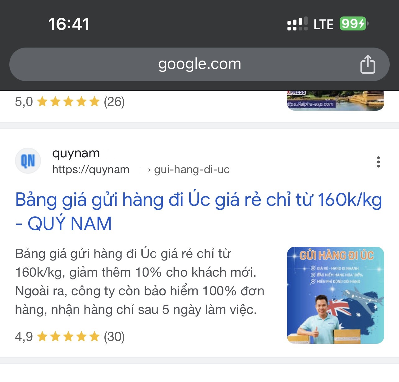 úc quý nam