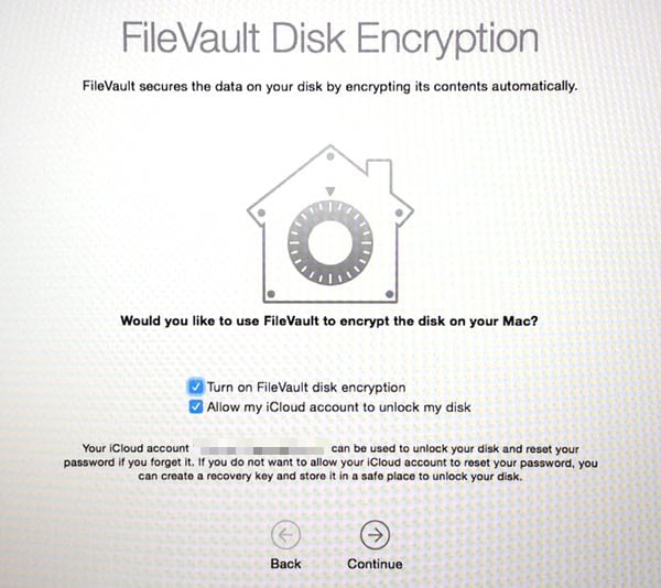 fv-enabled Take that FBI! OS X Yosemite Encrypts Disks by Default, Better Protecting Privacy - The Mac Security Blog